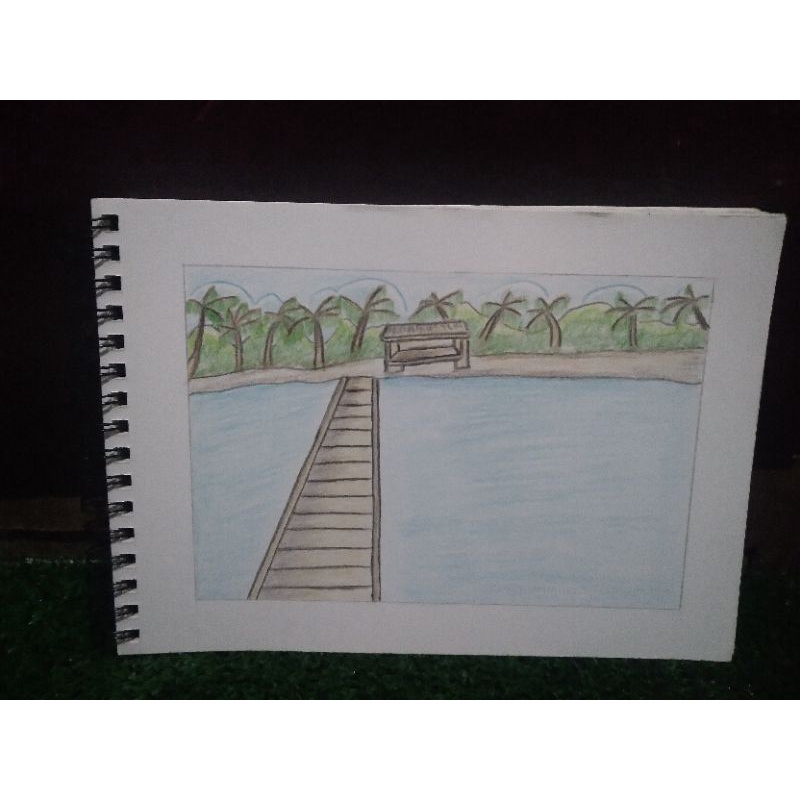 

gambar pemandangan custom a4/a5