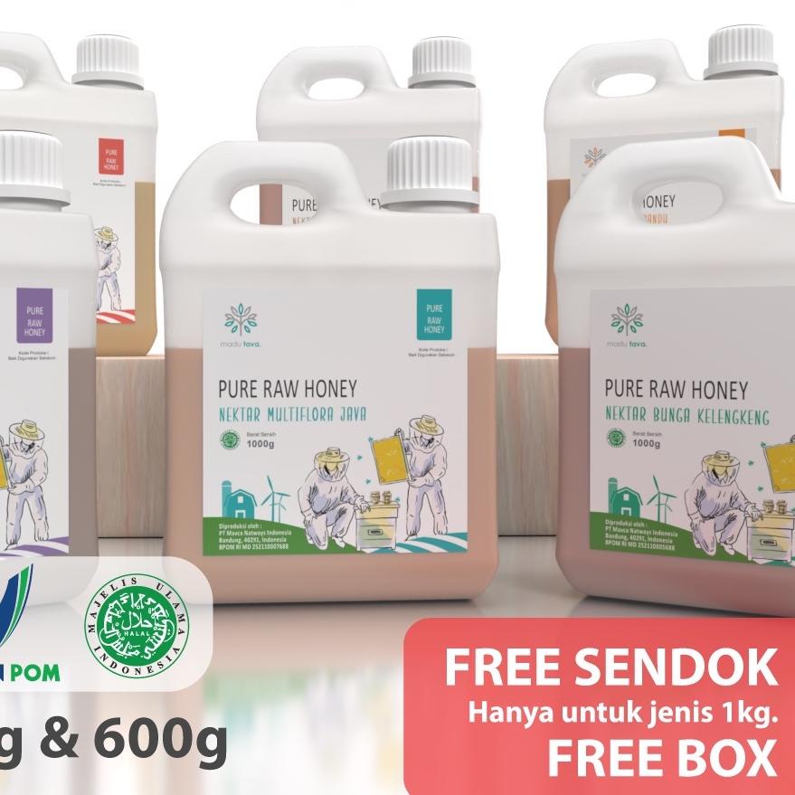 

DISKON BRANDS FESTIVAL Madu Asli Murni Tava Grade A Variant Nektar 100% Alami Pure Natural Raw Honey 
