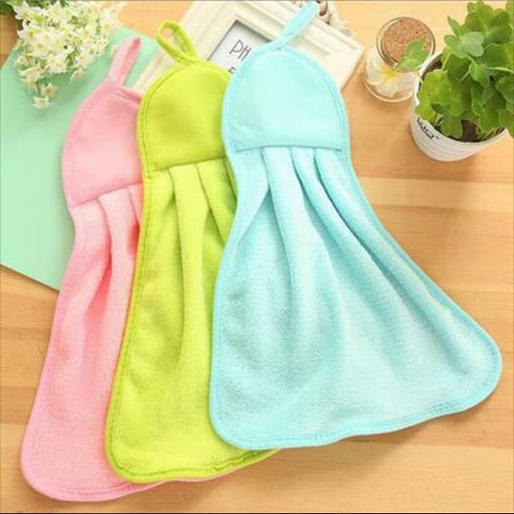 Kain Lap Tangan Polos Gantung - Hand Towel Polos Menyerap Air