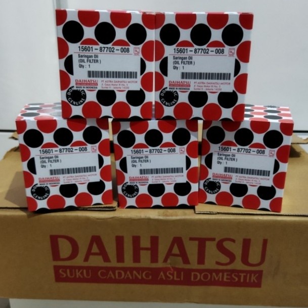 Filter Oli DAIHATSU Xenia /Terios /rush/ Agya/Grand max/sigra /ayla
