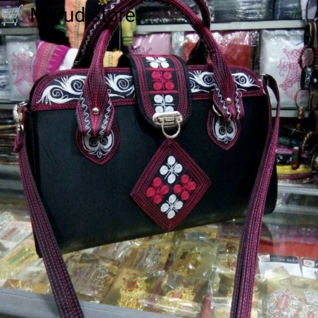 TAS LUNA / TAS SELEMPANG BORDIR KHAS ACEH