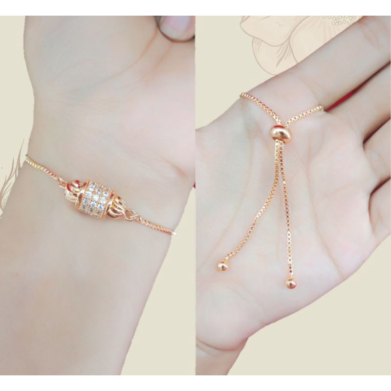 GELANG SERUT PERMATA | GELANG SERUT DEWASA | GELANG GOLD | GELANG WANITA GOLD