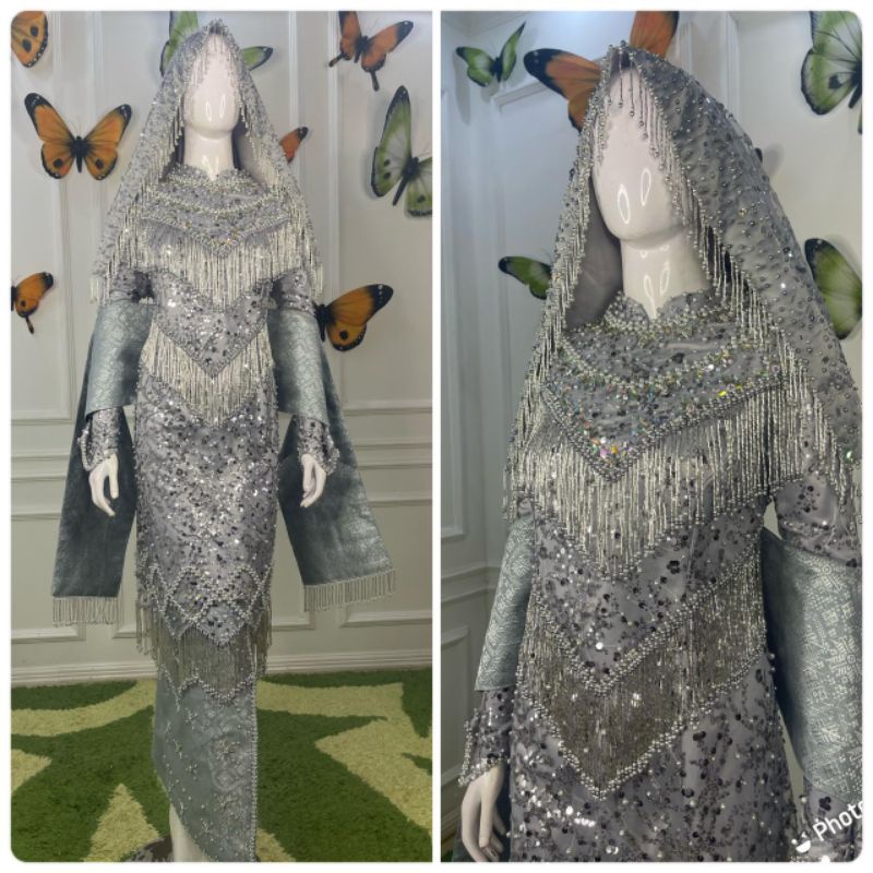 SET KOTO GADANG MELAYU MINANG /KOTO GADANG MELAYU PREMIUM//KEBAYA PENGANTIN KOTO GADANG MEWAH/GAUN WEDDING MODERN