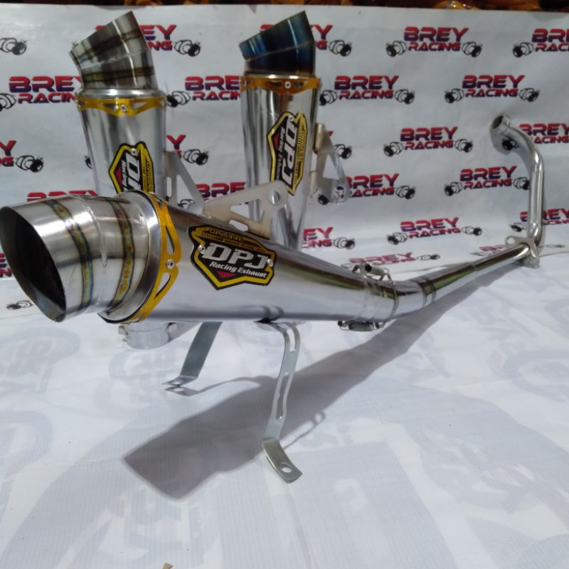 Knalpot DPJ racing satria fu jupiter mx old/new jupiter mx king