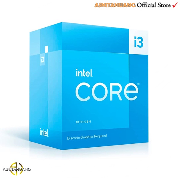 Intel Core i3 13100F Box 4 Core 8 Threads 4.50GHz Socket LGA1700