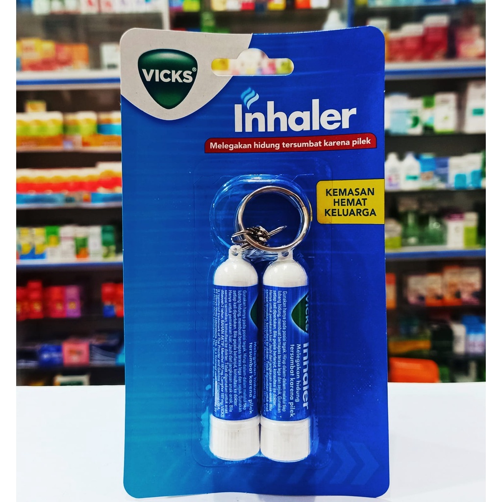 Vicks Inhaler Isi 2 Pcs Kemasan Hemat Keluarga