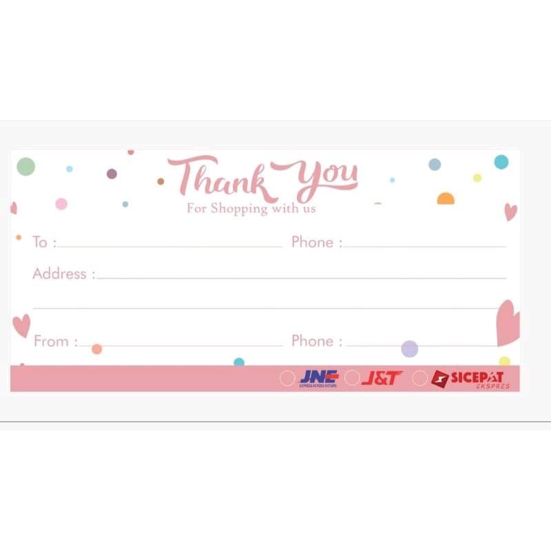 

STIKER PENGIRIMAN/STIKER PENGIRIMAN ONLINE SHOP/STIKER PENGIRIMAN OLSHOP