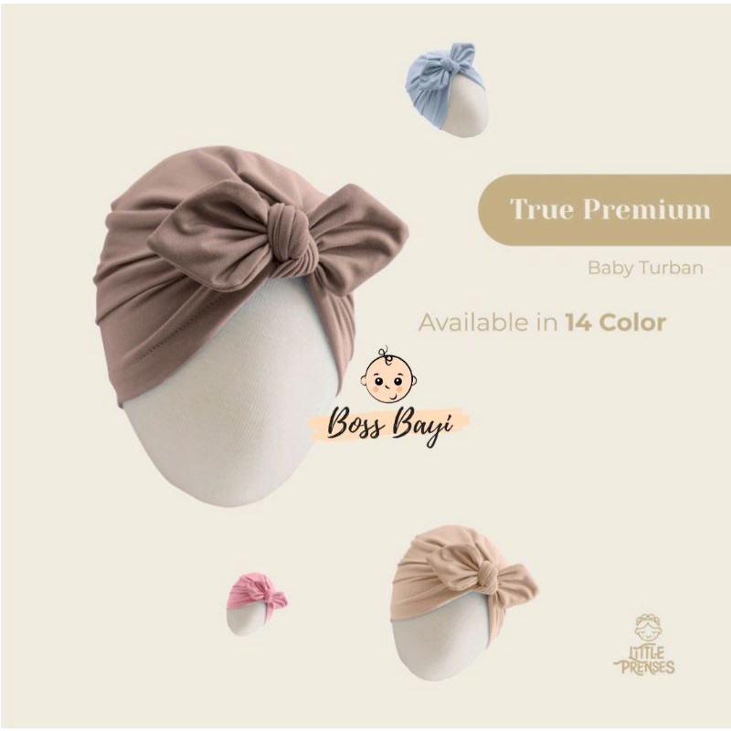 LITTLE PRENSES - Knot Baby Turban / Turban Bayi Anak Perempuan