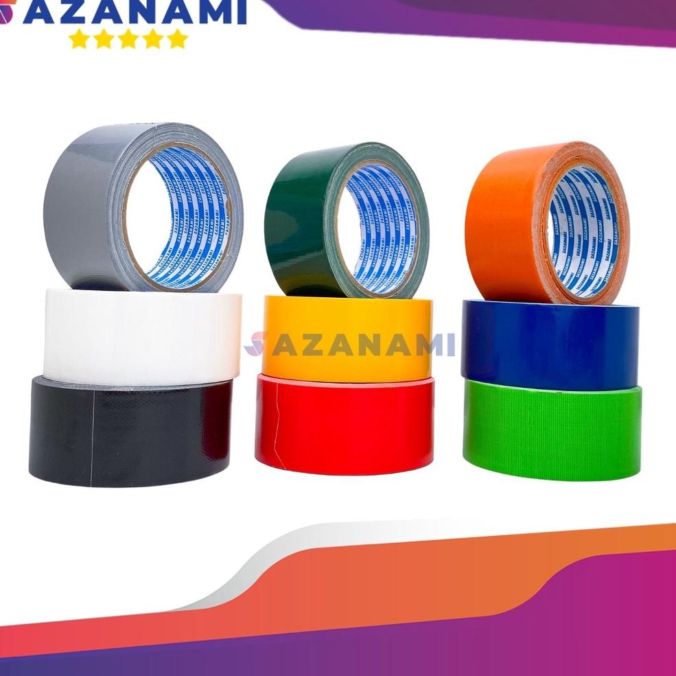 

12.12 Promo Brand LAKBAN KAIN WARNA 2" X 12M CLOTH TAPE SAZANAMI
