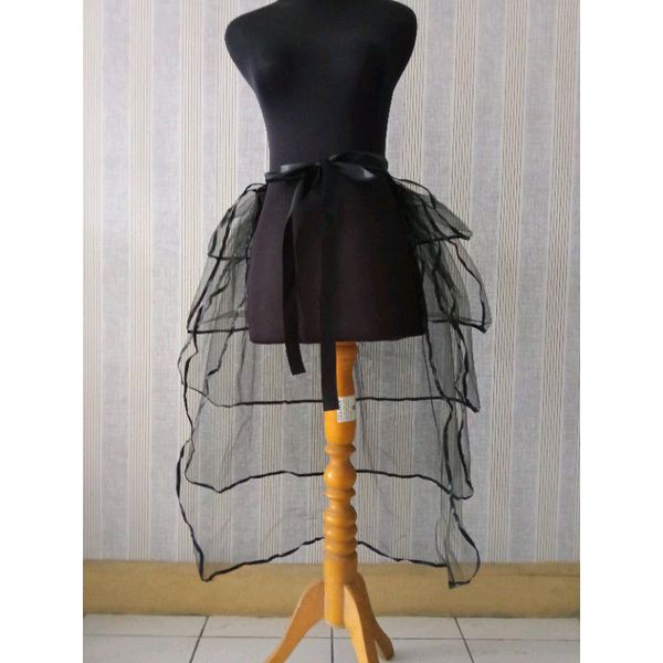 Halloween tulle black skirt