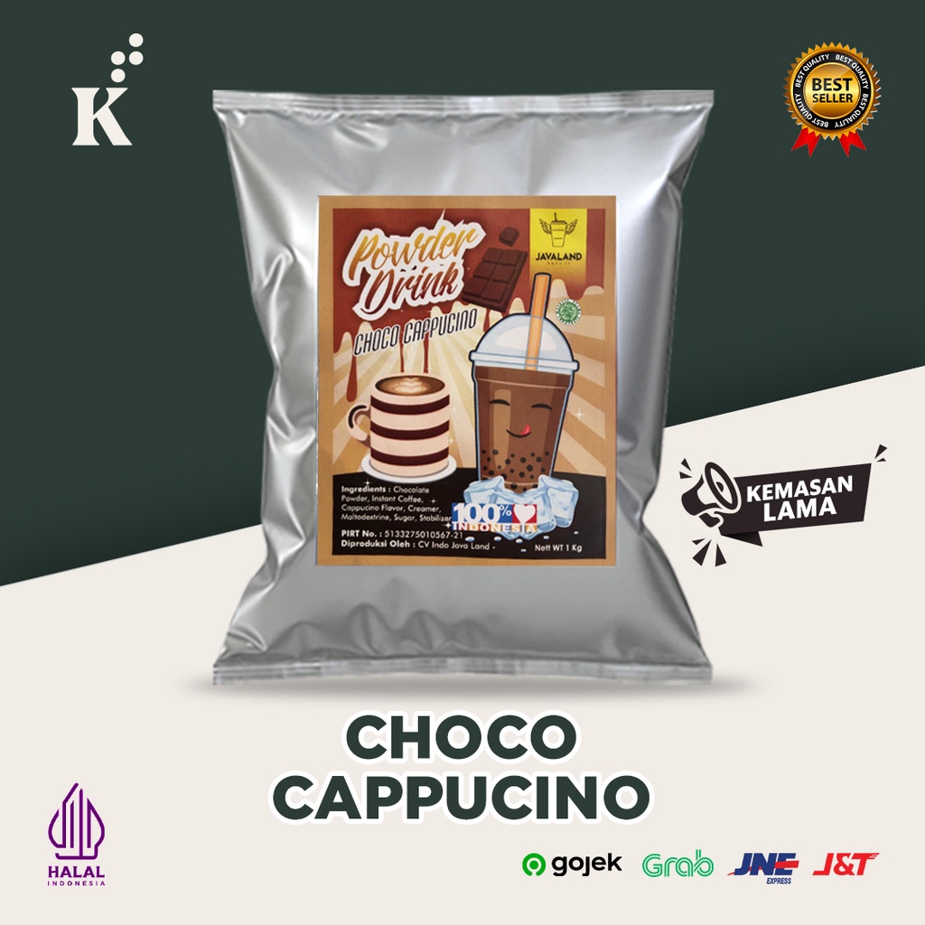 Bubuk Minuman Bubble Powder Drink Choco Cappuccino ORIGINAL 1kg