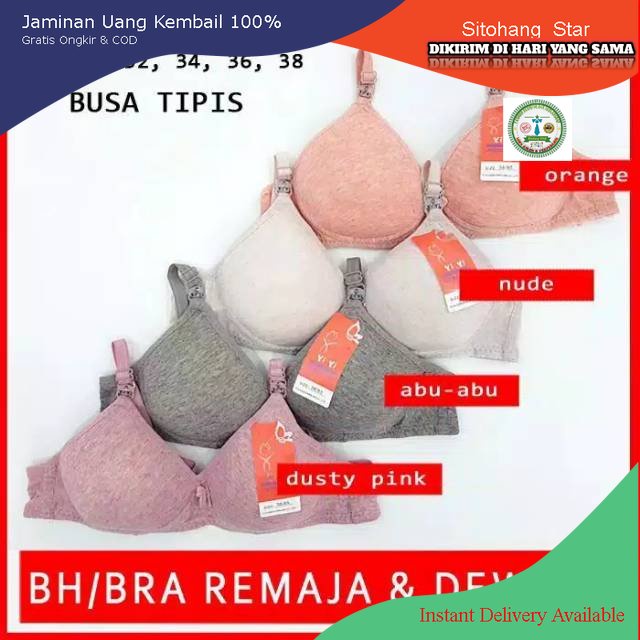 Bra Wanita / Sport Bh Busa tanpa kawat Sorex Remaja Jumbo