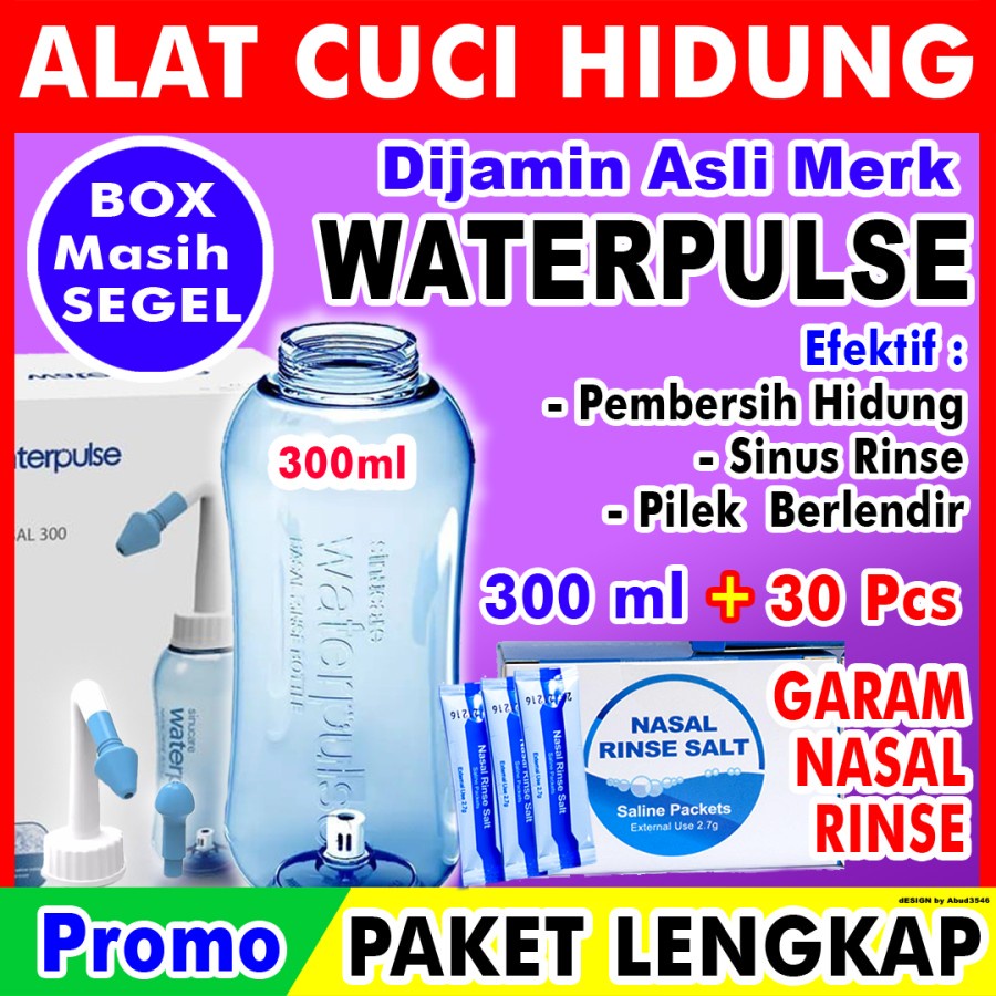 Jual Botol Pencuci Hidung / Alat Pembersih Cuci Hidung / Sinus Rinse ...