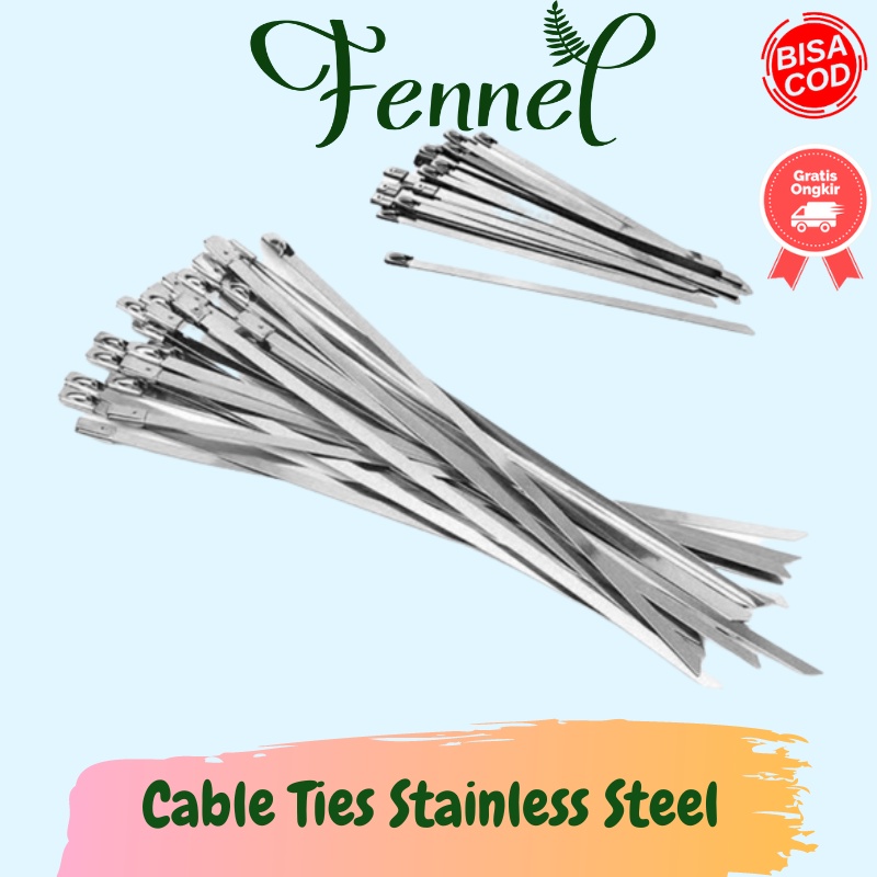 Cable Ties Tali Tis Stainless Steel 4.6mm