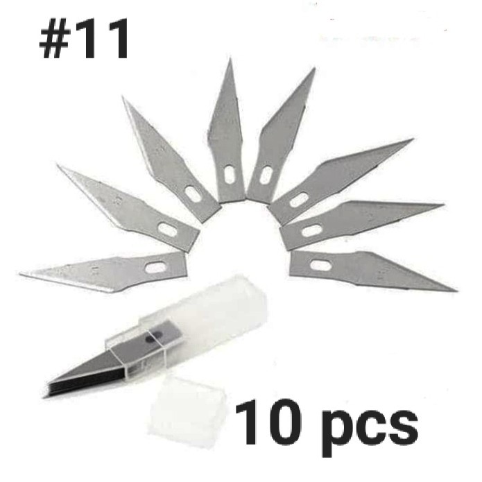 Refill Blade untuk Pen Cutter - Art Knife isi 10 Pcs