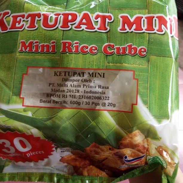 

Grosir KETUPAT MINI ADABI 1 PAK ISI 30 X 20 GR. JLJ