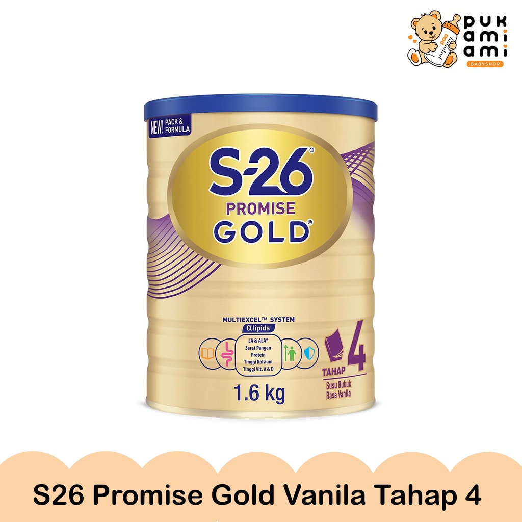 Susu S-26 Promise Tahap 4 Gold 1600 gr