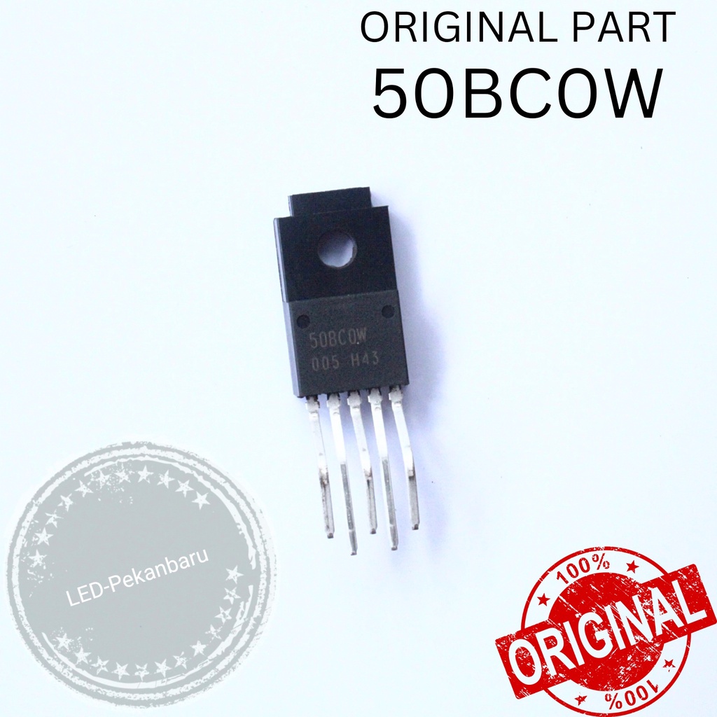 ORIGINAL IC 50BC0W 50BC 50BCOW DIP 5 PIN PART ASLI