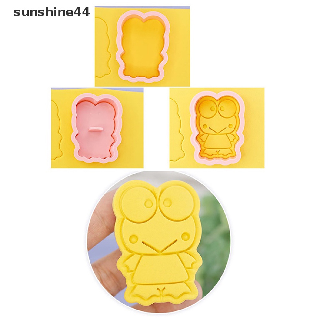 Sunshine 8Pcs/set Cetakan Biskuit Kartun Cetakan Kue Kering DIY Cookie Cake Decorag Tool.