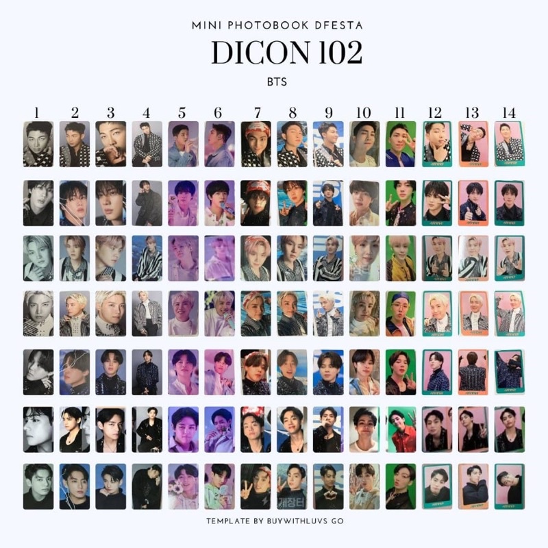 Dicon 102 BTS