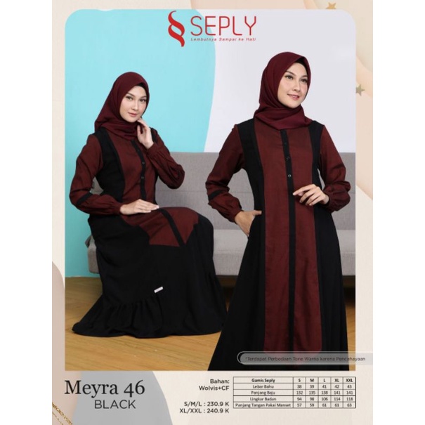 SEPLY MEYRA 46 BLACK