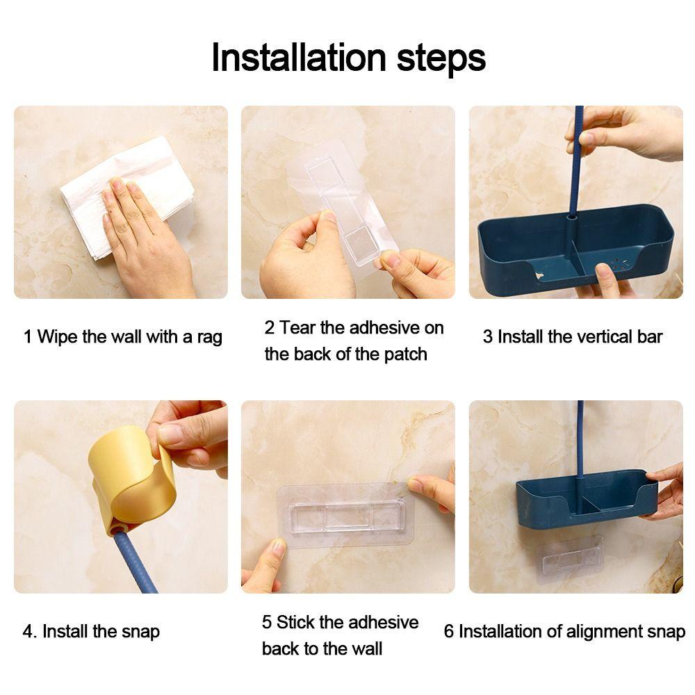 TOP Tempat Pengering Rambut Hair Blower Holder Dryer Cradle Kotak Penyimpanan Storage Bracket