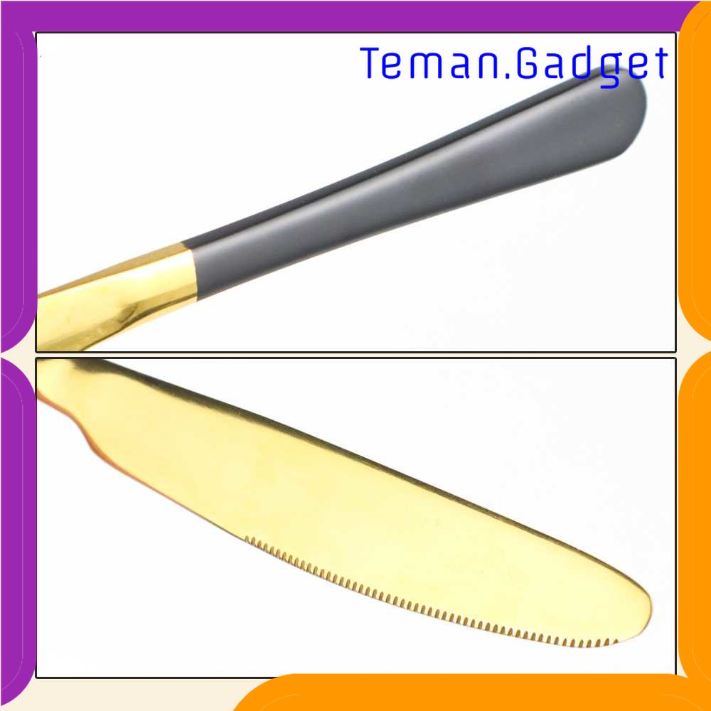 TG - DPR SPKLIFEY Pisau Makan Cutlery Perlengkapan Makan Western 1 PCS - LF2