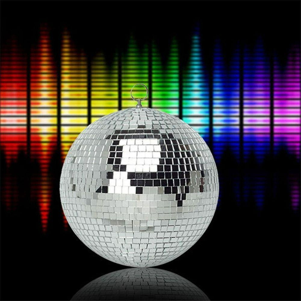 [Elegan] Cermin Disco Ball Multi-Ukuran Reflektif Hanging Lighting Berputar Dekorasi Pesta Lampu