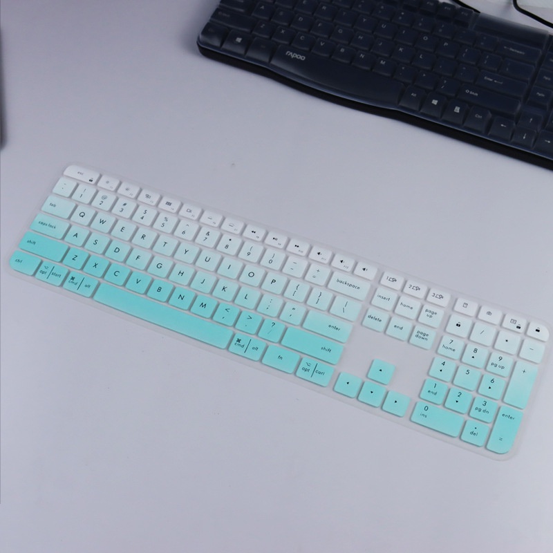 Logitech Mx Keys Keyboard Cover Wireless Bluetooth Pelindung Keyboard Logitech Wireless Illuminated Keyboard Silicon Pelindung Keyboard Cover Cakupan Penuh