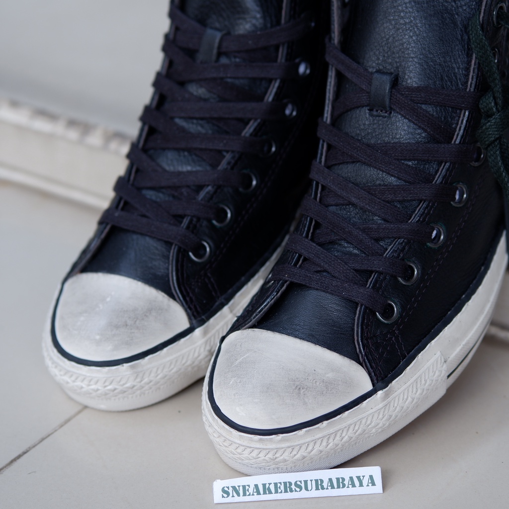 John Varvatos x  Converse Chuck Taylor Hi Embossed Studded