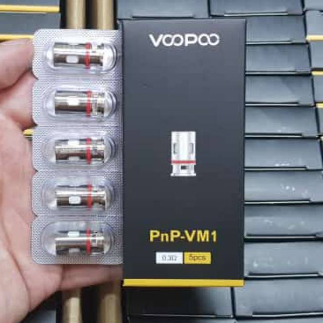 Terbaru full Sett COD VM1 Coil Vinci PnP 0.3 Ohm by Voopoo harga 1 biji koil Promo