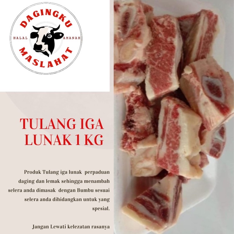

ready tulang iga muda 1kg
