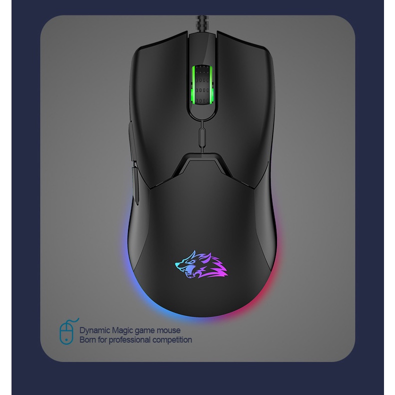 Ziyoulang M6 RGB lightweight Gaming Mouse - DPI