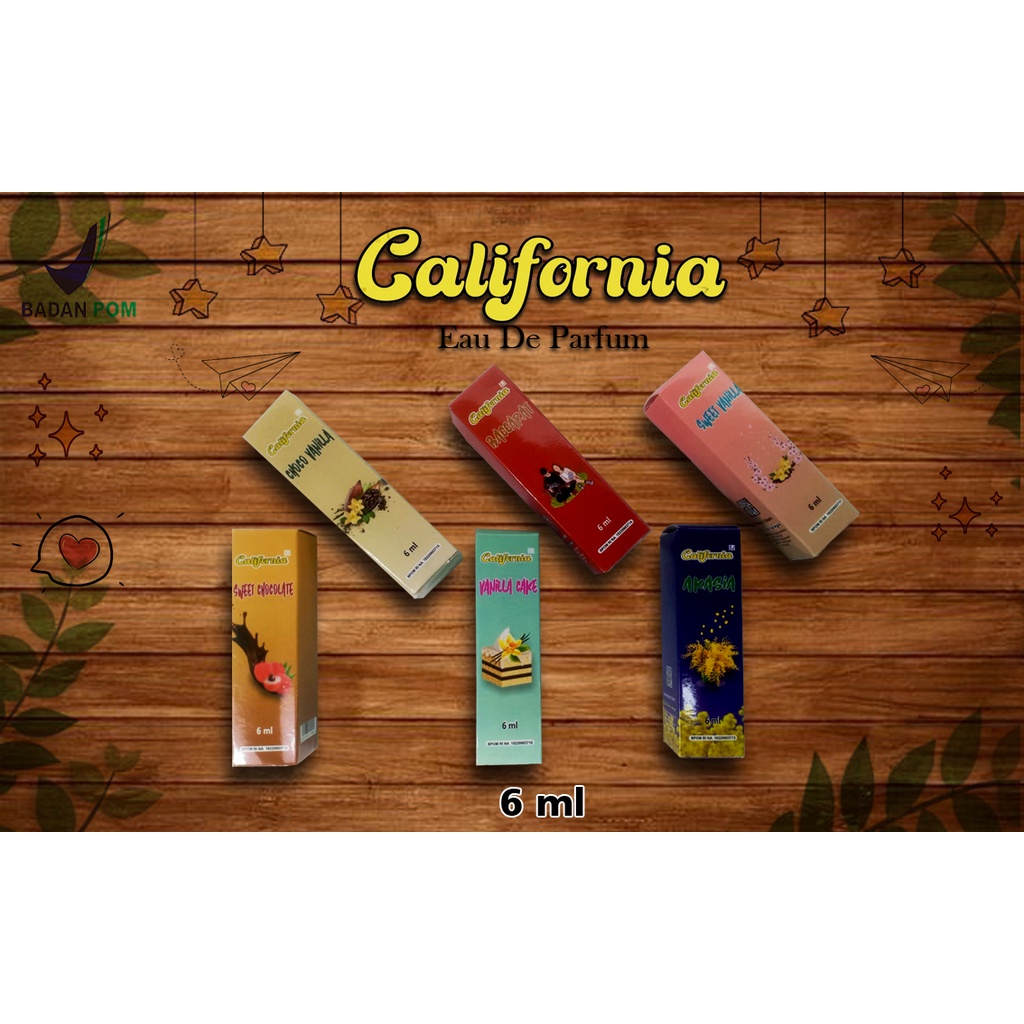 CALIFORNIA EDP 6 ML