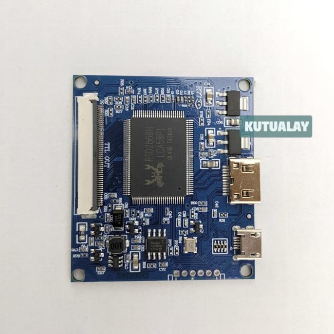 Modul Board Mini Input Mini HDMI 5v Micro HDMI LCD TTL 50 Pin