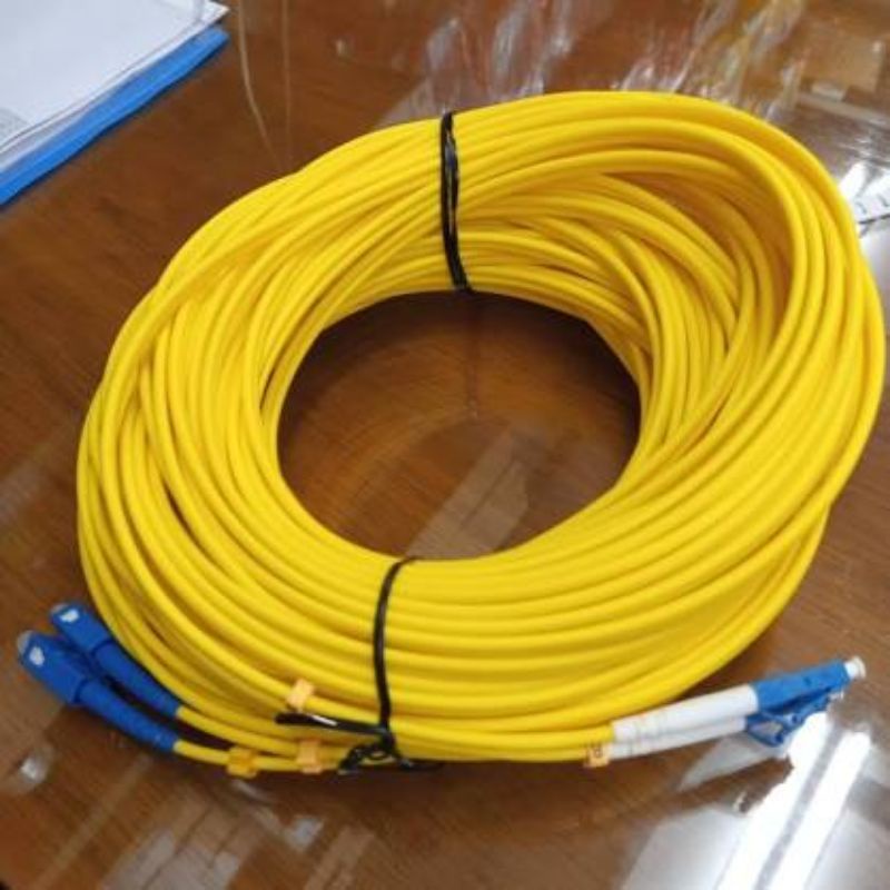 30m PatchCord SC Upc - LC Upc Patch Cord Fiber Optic SC-LC Core Duplex