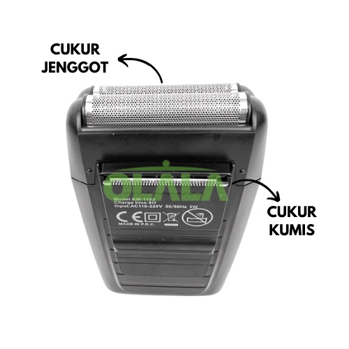 MESIN ALAT CUKUR RAMBUT PRIA KEMEI KM-1102