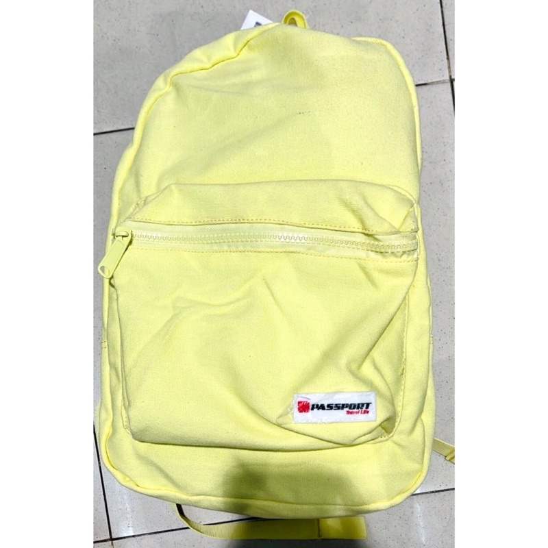 BACKPACK/TAS RANSEL CLASSIC PASSPORT YELLOW ORIGINAL BY ACE HARDWARE