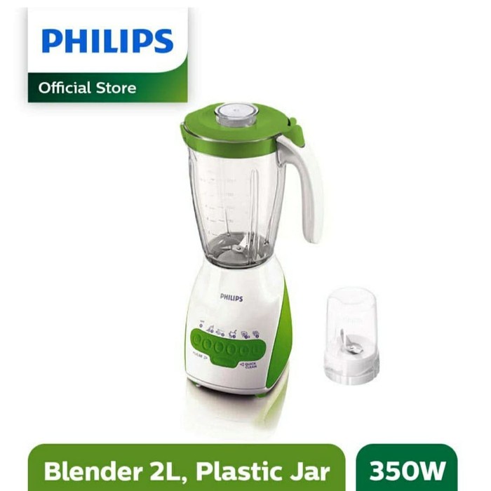 Philips HR2115 Blender Plastik Kapasitas 2 Liter original 100% Philips