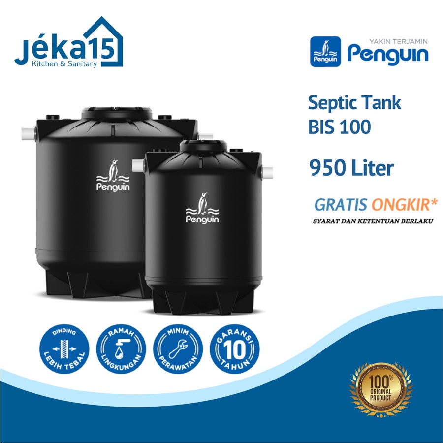 BIS SEPTIC TANK PENGUIN / TANGKI PENGUIN