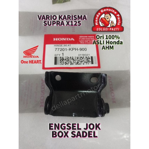 ENGSEL JOK BOX SADEL VARIO KARISMA SUPRA X125 ORI HONDA 77201-KPH-900