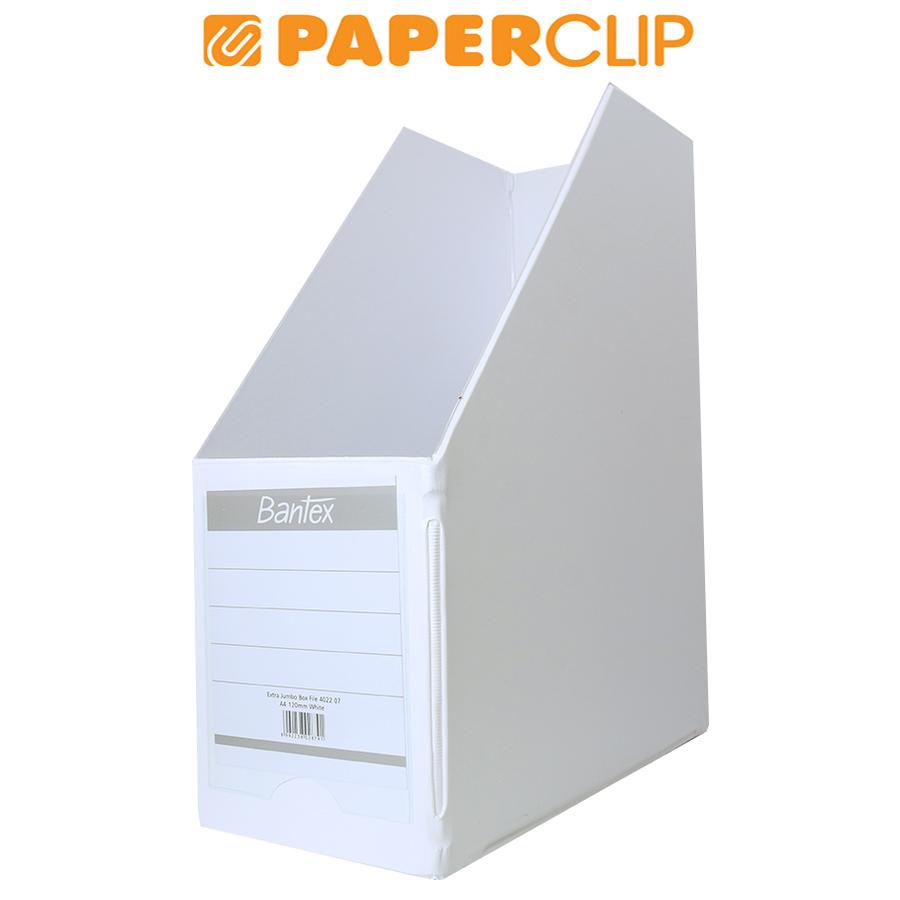 

BOX FILE BANTEX 4022 A4 07 WHITE