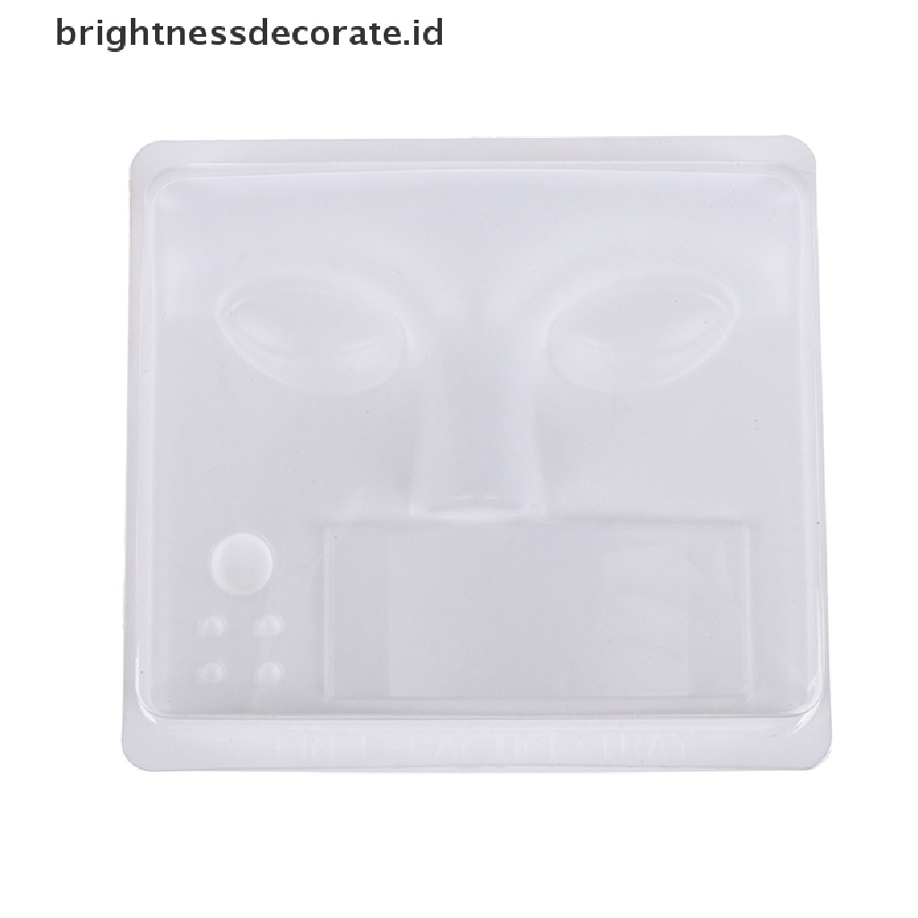 [Birth] Training Fake Eyelash Extension Handmade Praktek Manekin Plastik Model Kepala [ID]