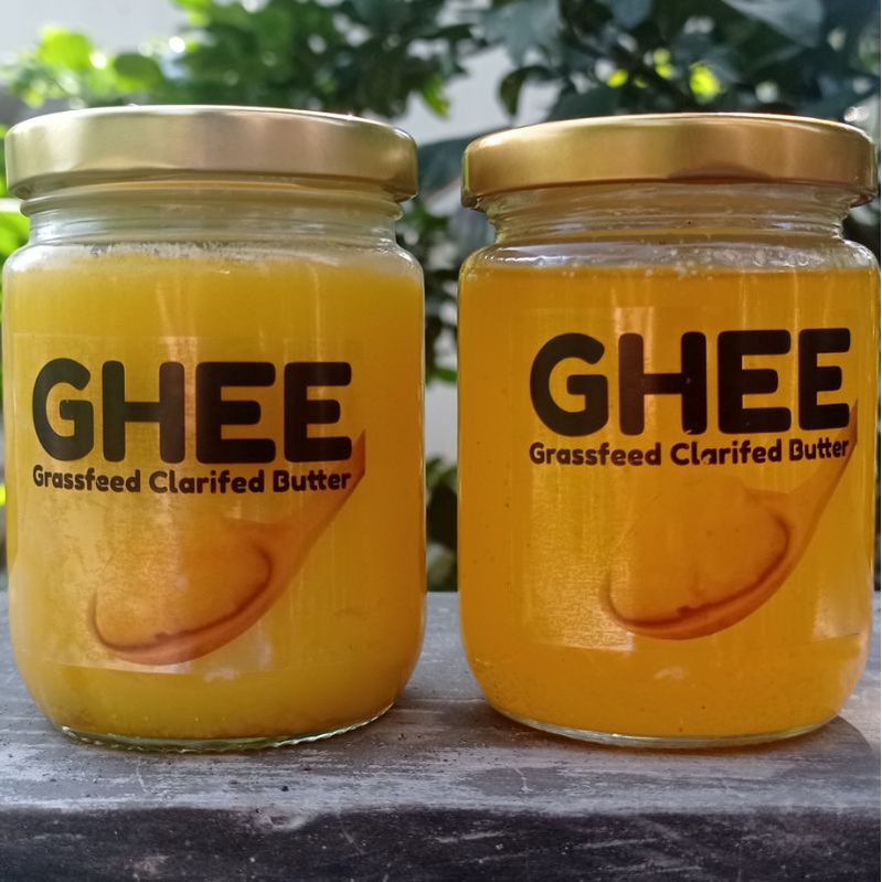 

Ghee ( Grass Fed Ghee Clarified Butter) 100 ml 150 ml 250 ml 500 ml