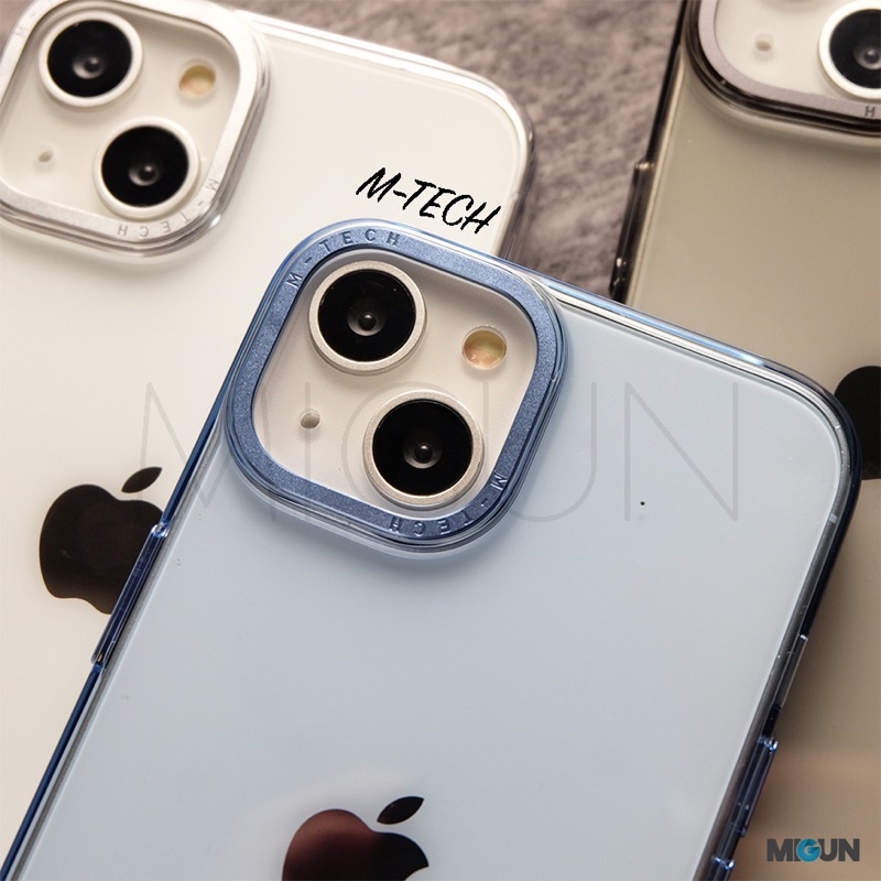 PREMIUM! M-Tech Hi Quality Silver Button Hard Case iPhone 12 13 14 PRO MAX Plus