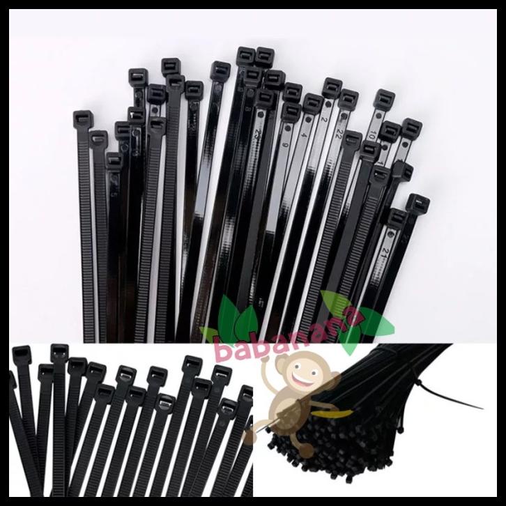 

100Pcs Cable Ties 20Cm Pengikat Kabel Perapih Organizer Serba Guna