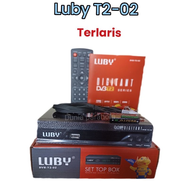 Set Top Box Luby T2-02 STB Luby 03 STB Digital STB LUBY Pasti dikirim