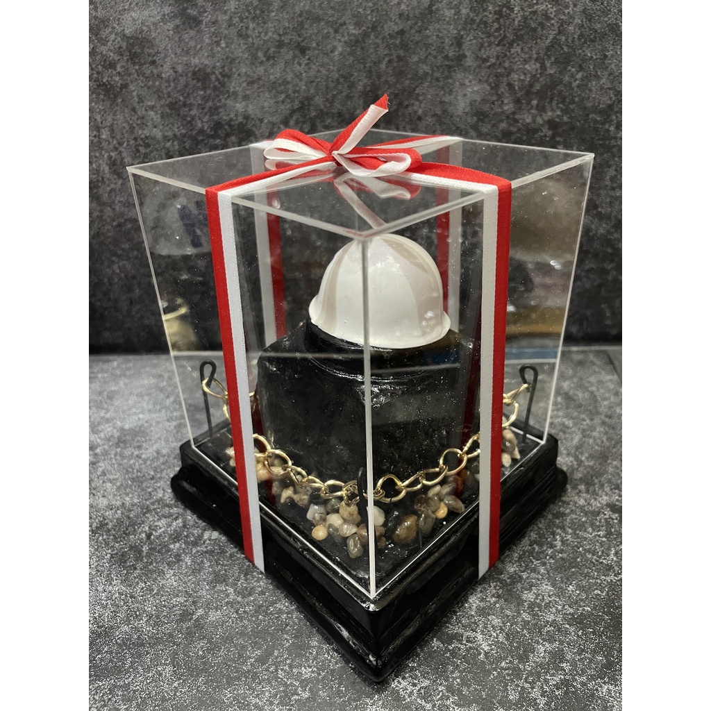 Miniatur PM Helm (K) - Miniatur Helm Polis* Militer - Miniatur Patung PM