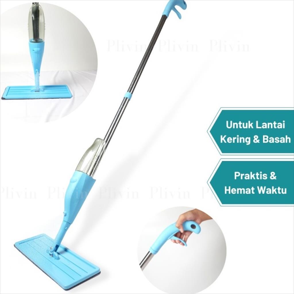 MJS 1.017 - Alat Pel Spray Mop Alat Pembersih Lantai Semprot Praktis Alat Pel Modern