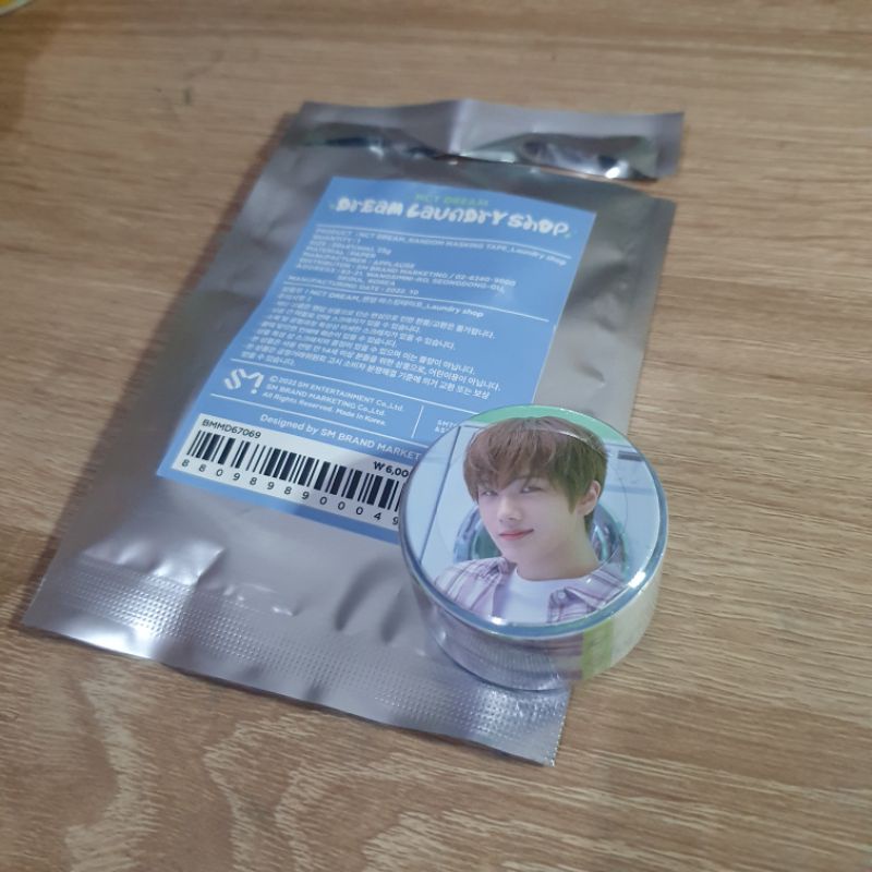 Laundry Shop NCT Dream Masking Tape Jisung